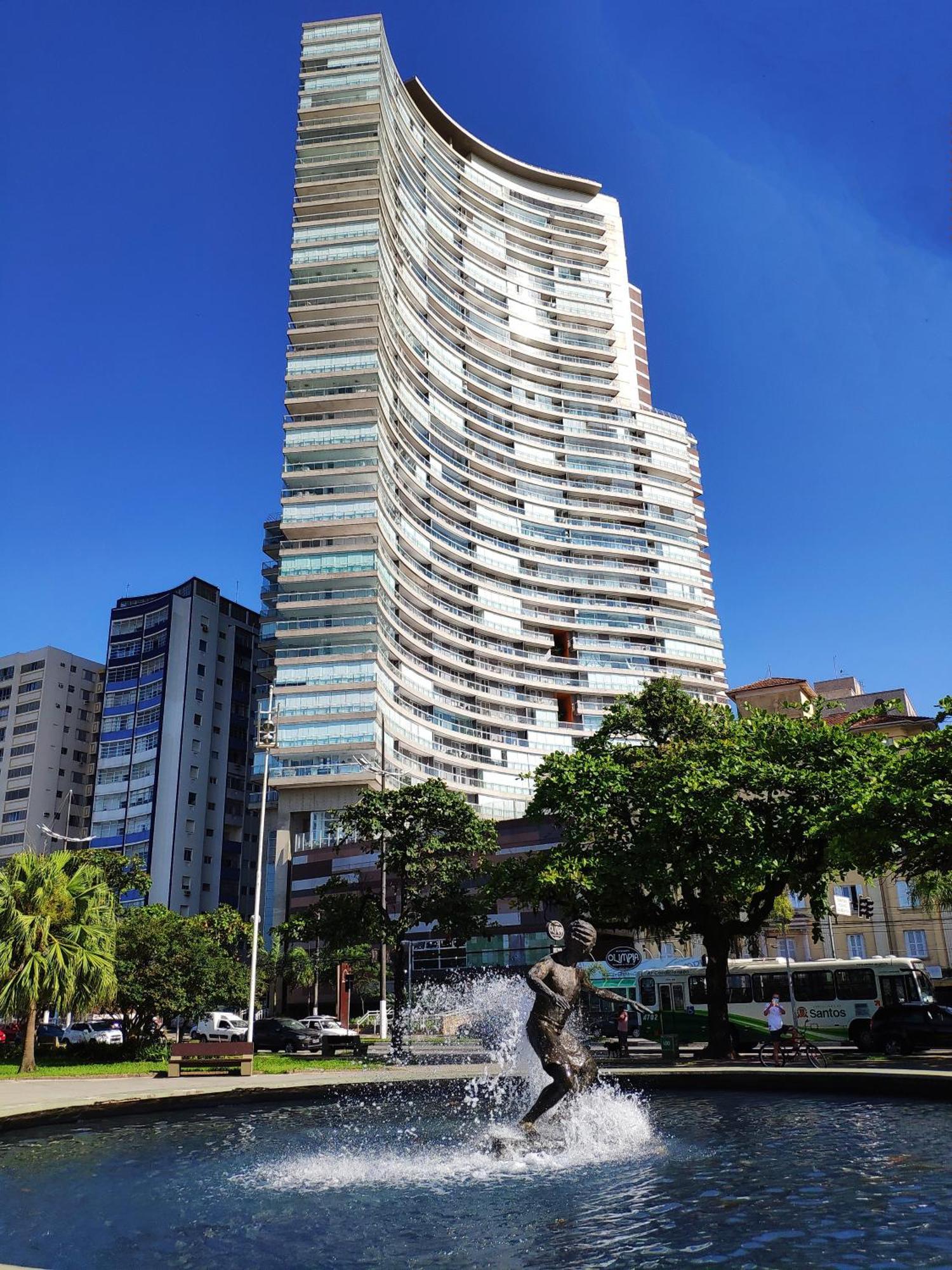Апартаменты Book Santos - Unlimited 618 - Veja E Escute O Mar Экстерьер фото