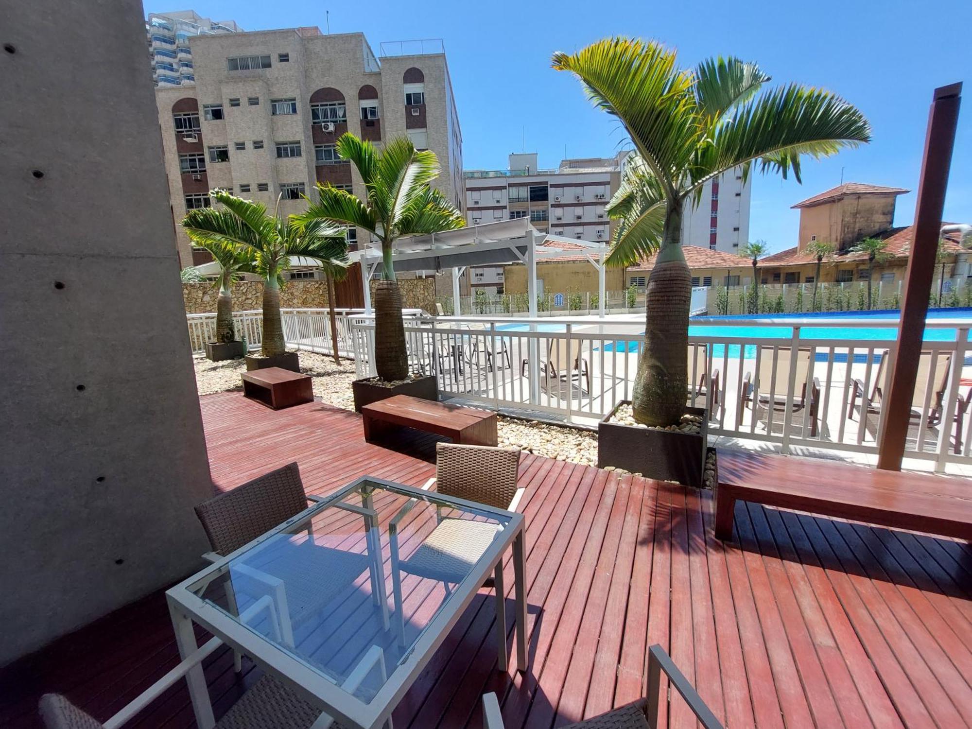 Апартаменты Book Santos - Unlimited 618 - Veja E Escute O Mar Экстерьер фото