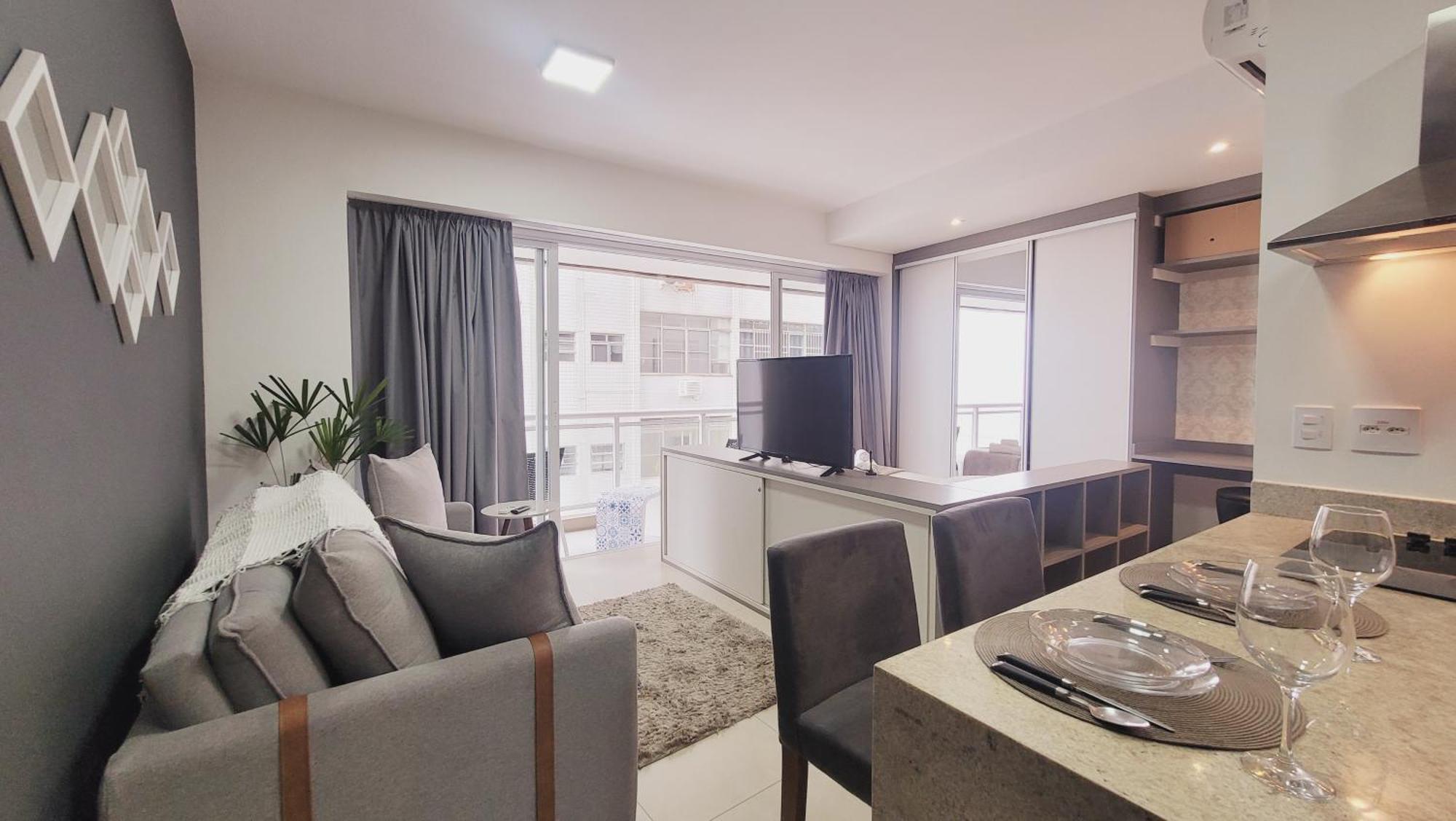 Апартаменты Book Santos - Unlimited 618 - Veja E Escute O Mar Экстерьер фото